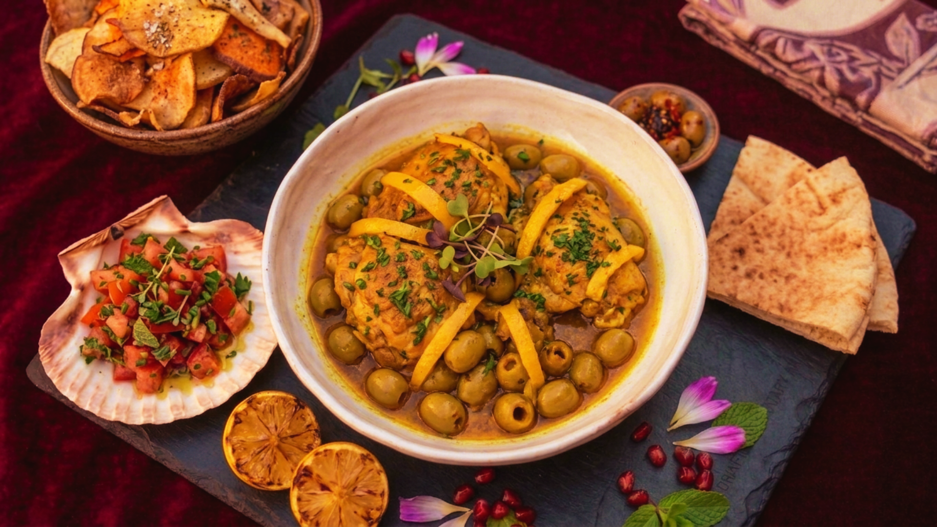 L'Échappée au Cœur de l'Atlas — restaurant Fleur d'Ylang, Nosy Be